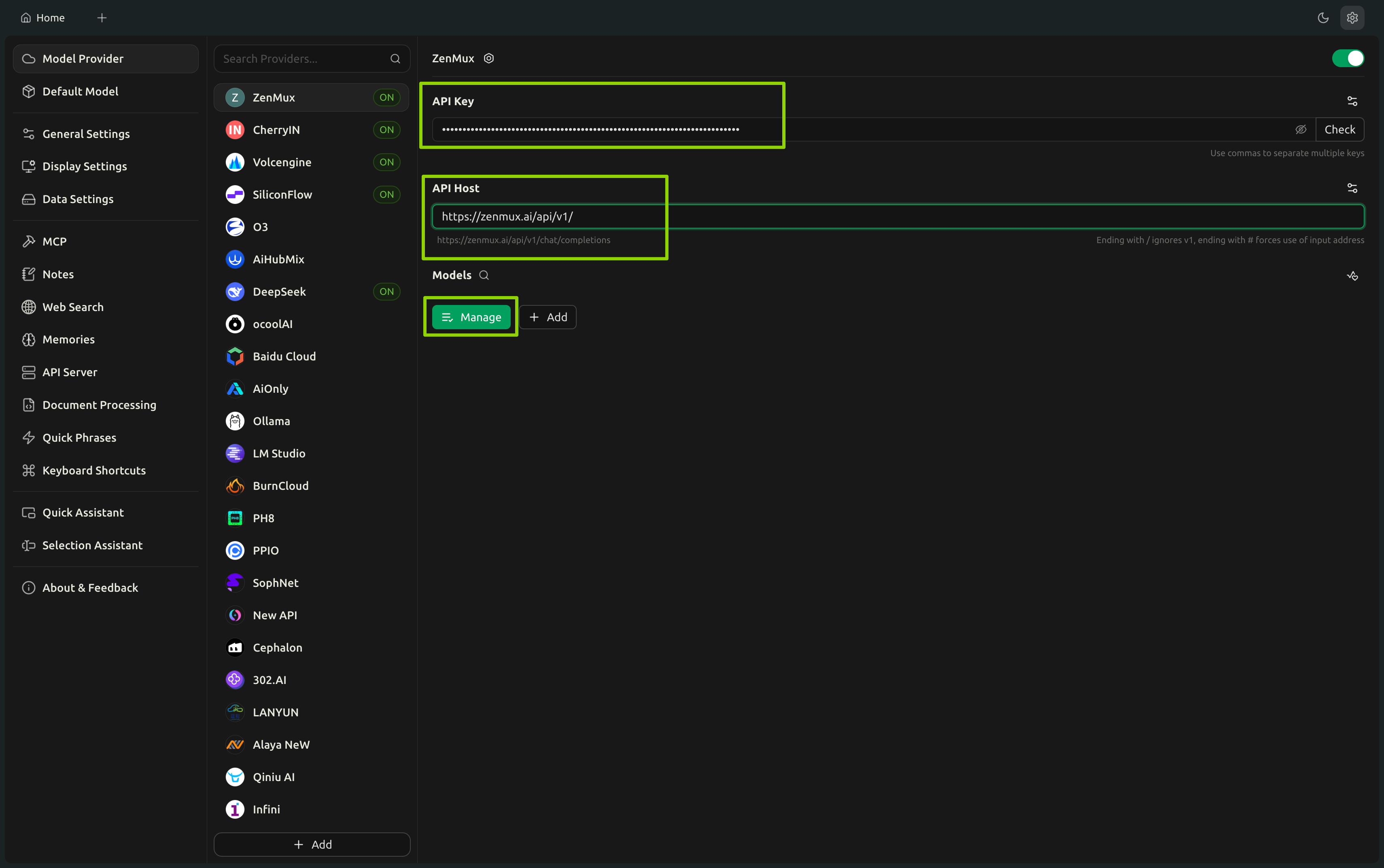 Fetch Model List